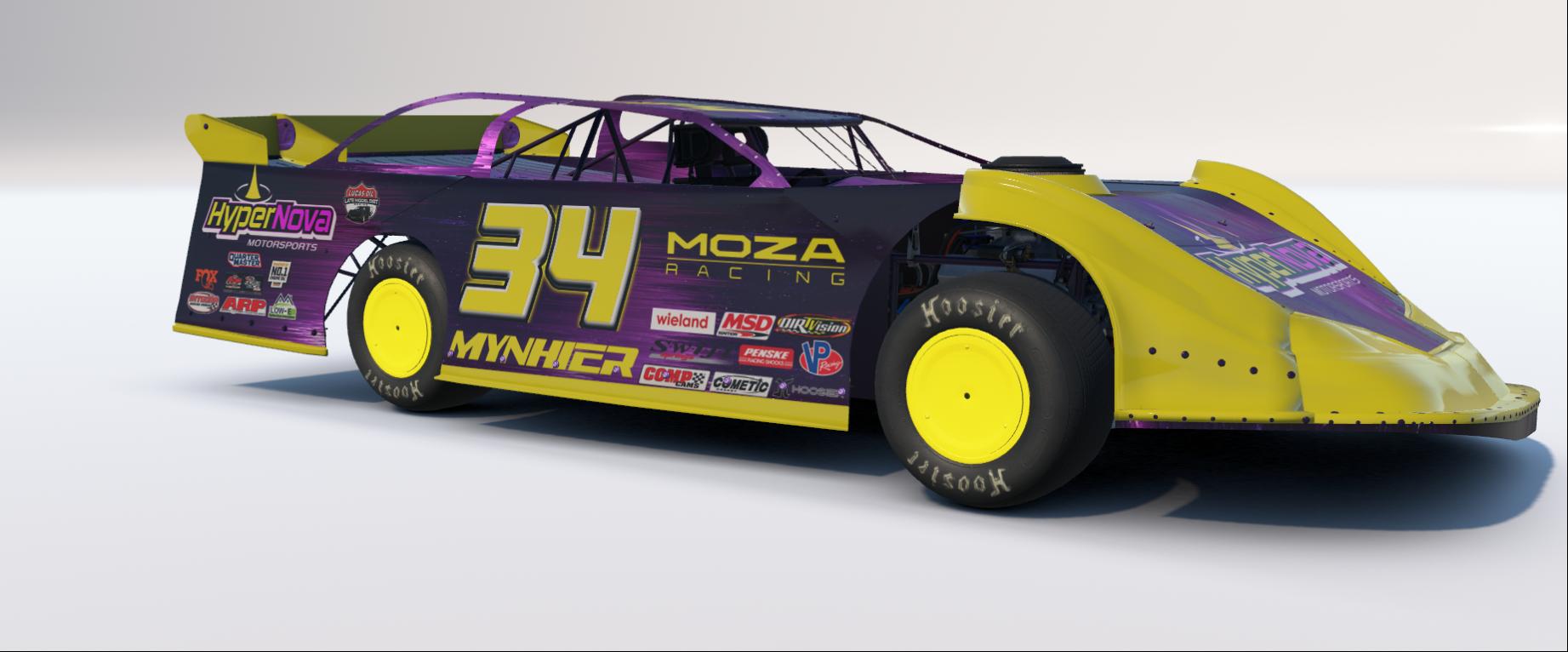 Preview of Taylor Mynhier 2026 Dirt Late Model with number by Taylor Mynhier