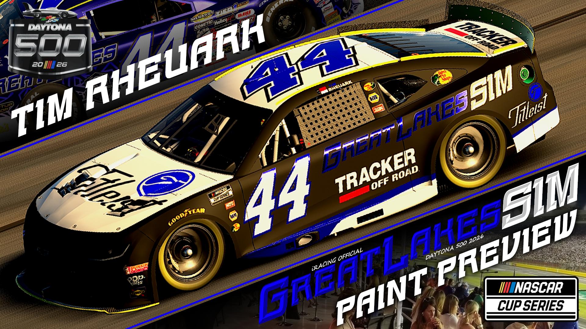 Preview of Tim Rheuark Daytona 500 2026 by Tj Allain