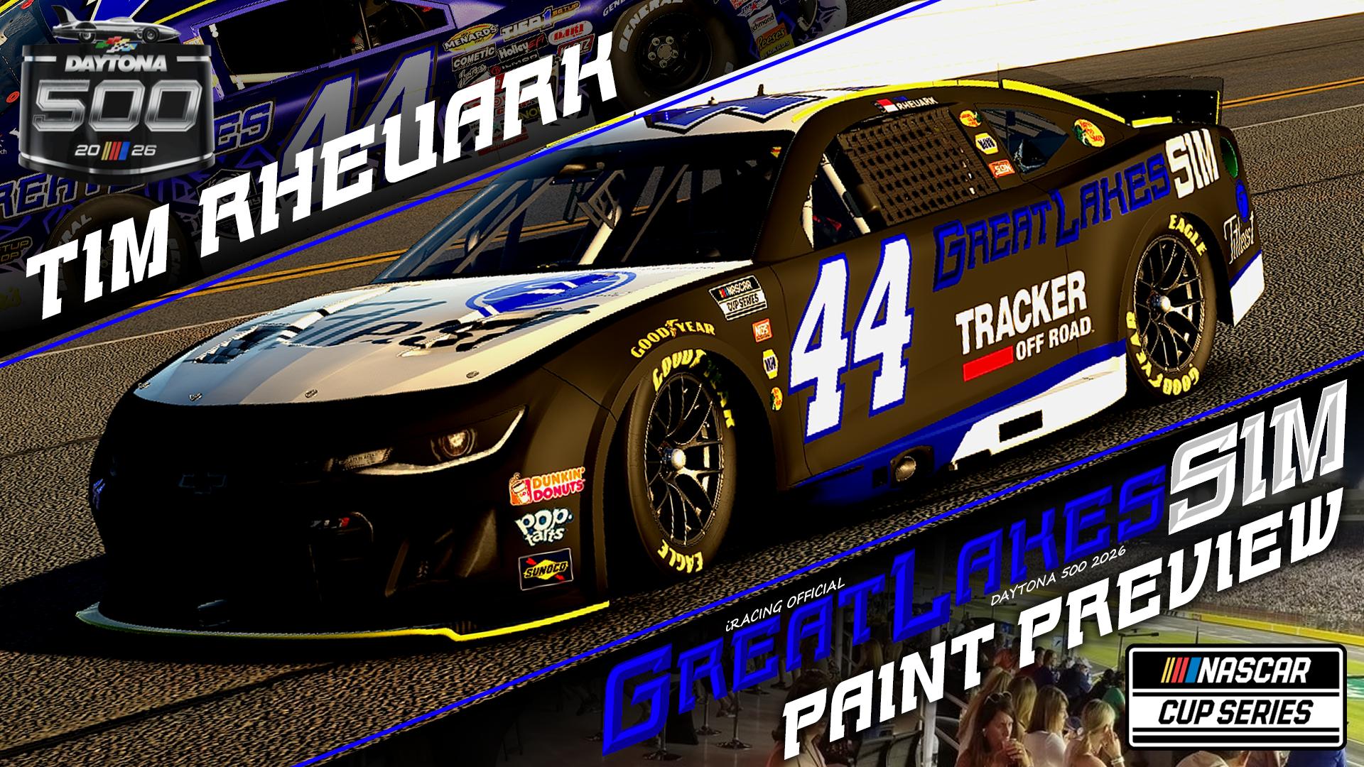 Preview of Tim Rheuark Daytona 500 2026 by Tj Allain
