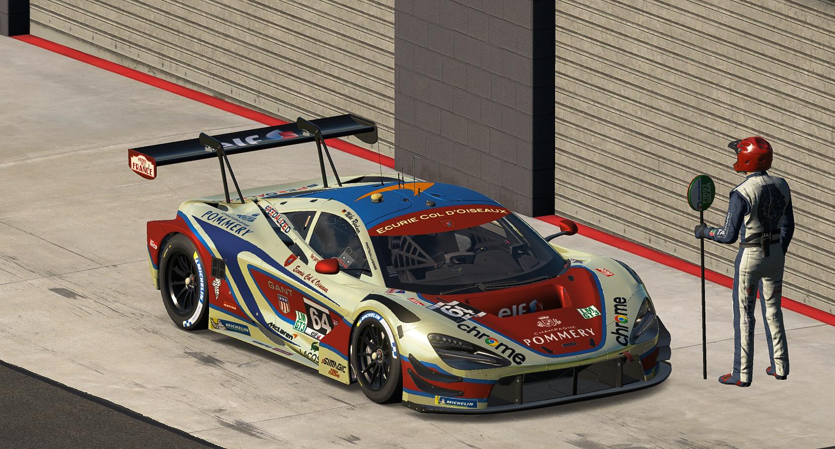 Preview of 2026 Ecurie Col dOiseaux McLaren 720 GT3 EVO chamois Mike by Mike Riedner