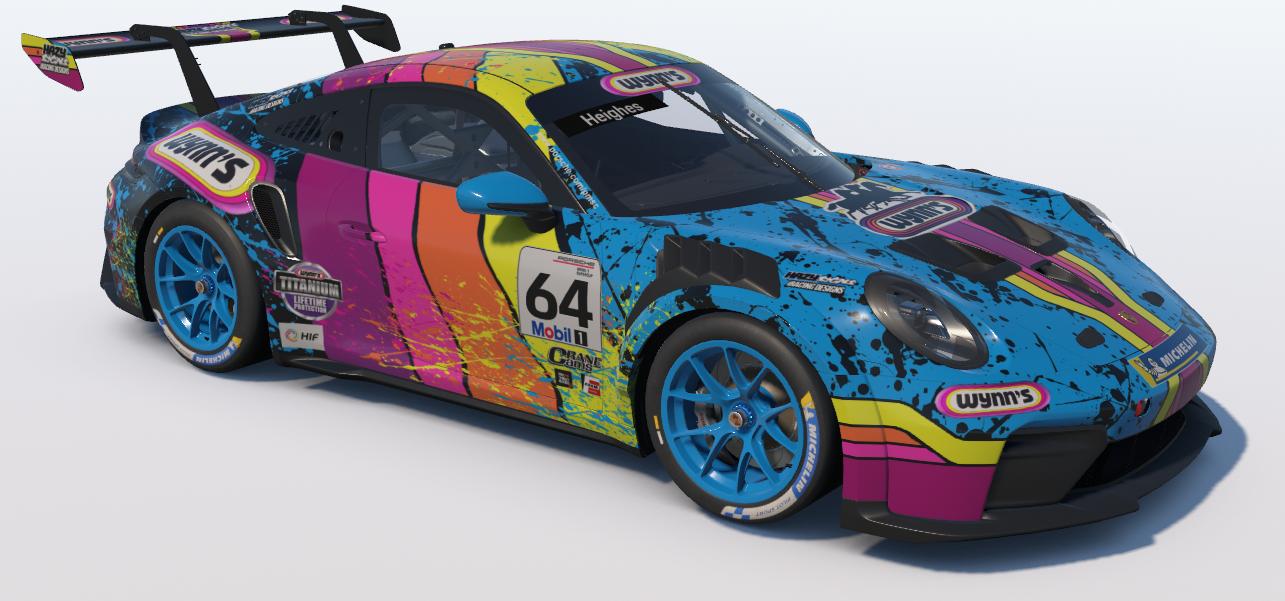 Preview of Wynns - splat effect livery by Carl Heighes