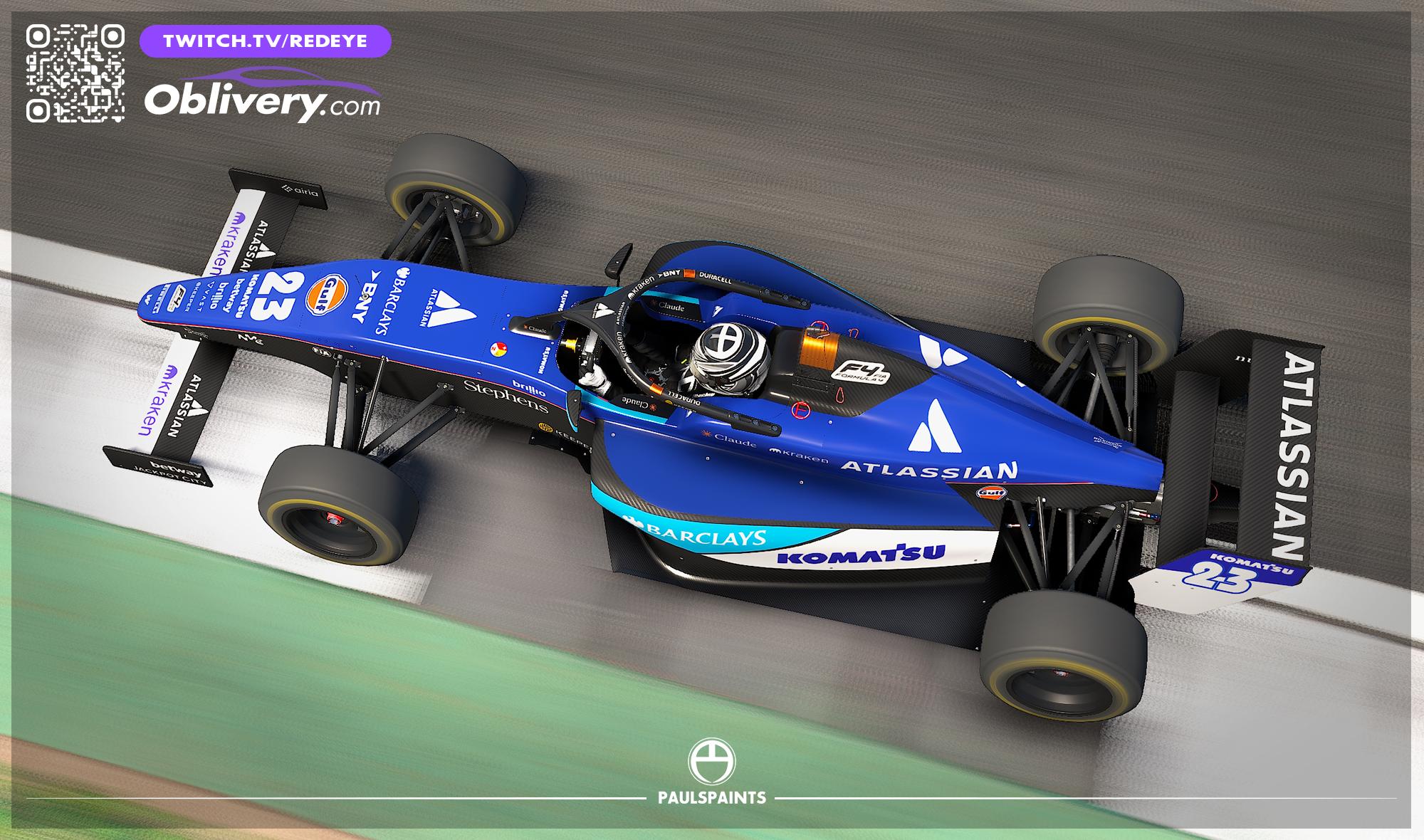 Preview of 2026 Williams FW48 for F4 by Paul R Chaloner