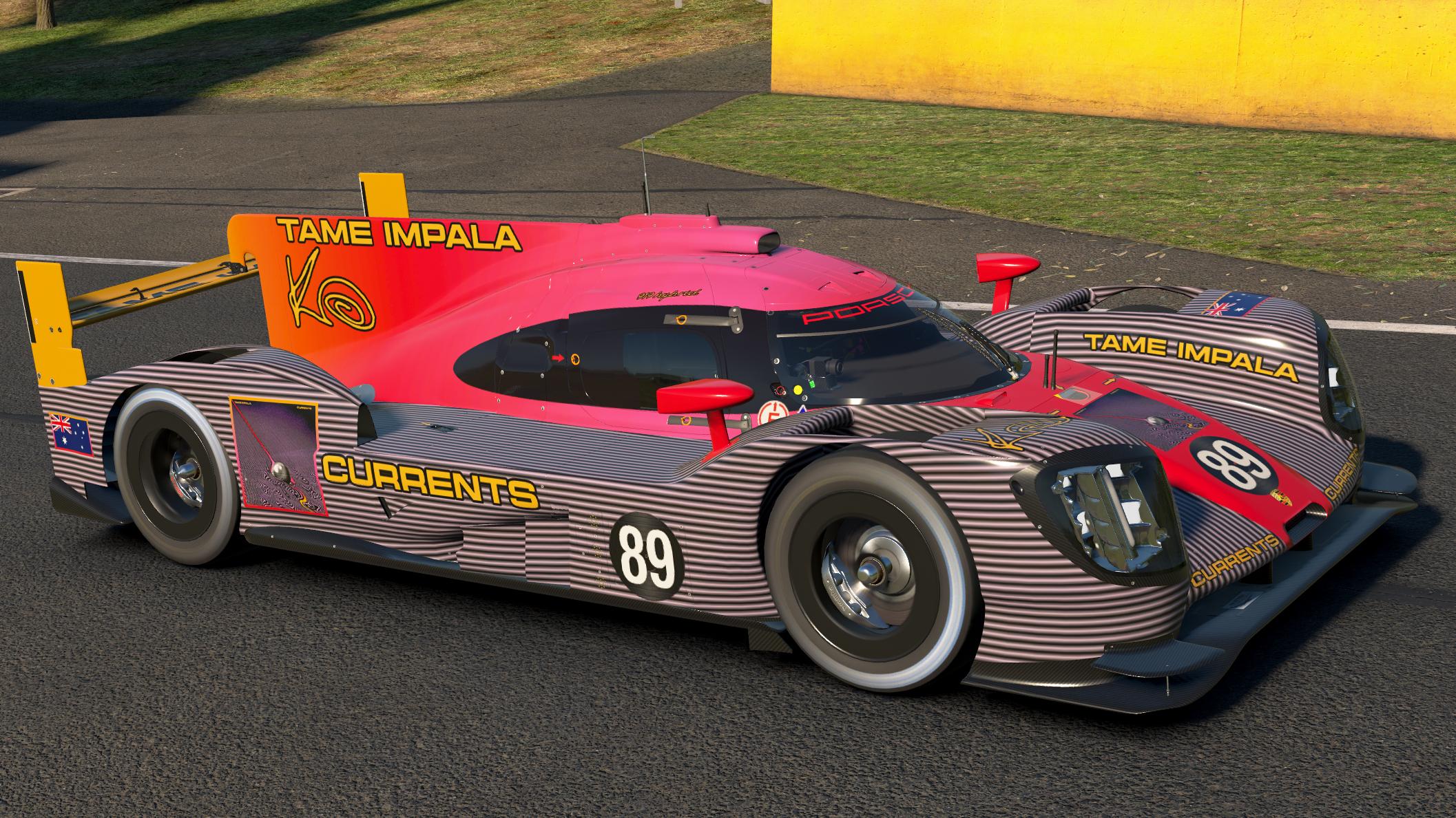 Preview of Tame Impala Currents Porsche 919 by Jasper De Jong
