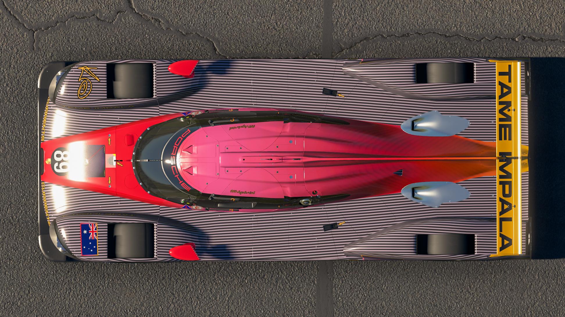 Preview of Tame Impala Currents Porsche 919 by Jasper De Jong