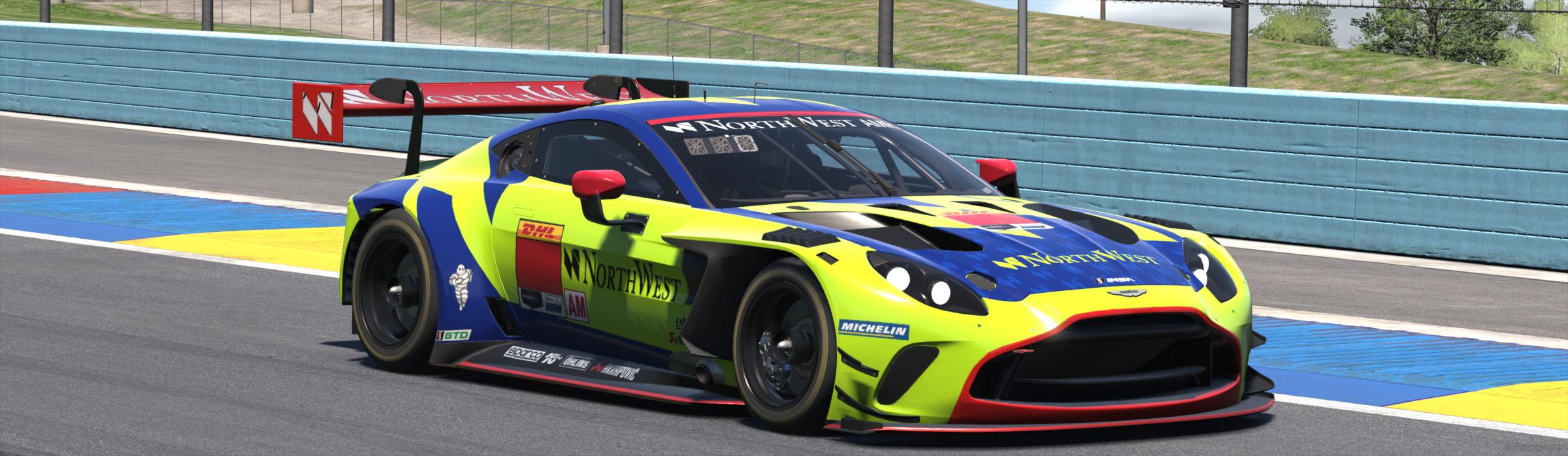 Preview of NorthWest 2 Austin Martin GT3 EVO ... NO # by Bernie Mobbs