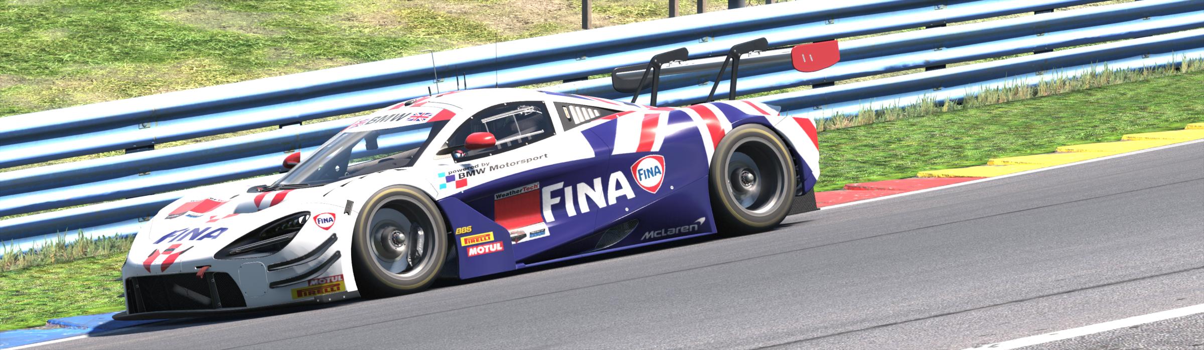 Preview of FINA McLaren 720s GT3 EVO ... NO# by Bernie Mobbs