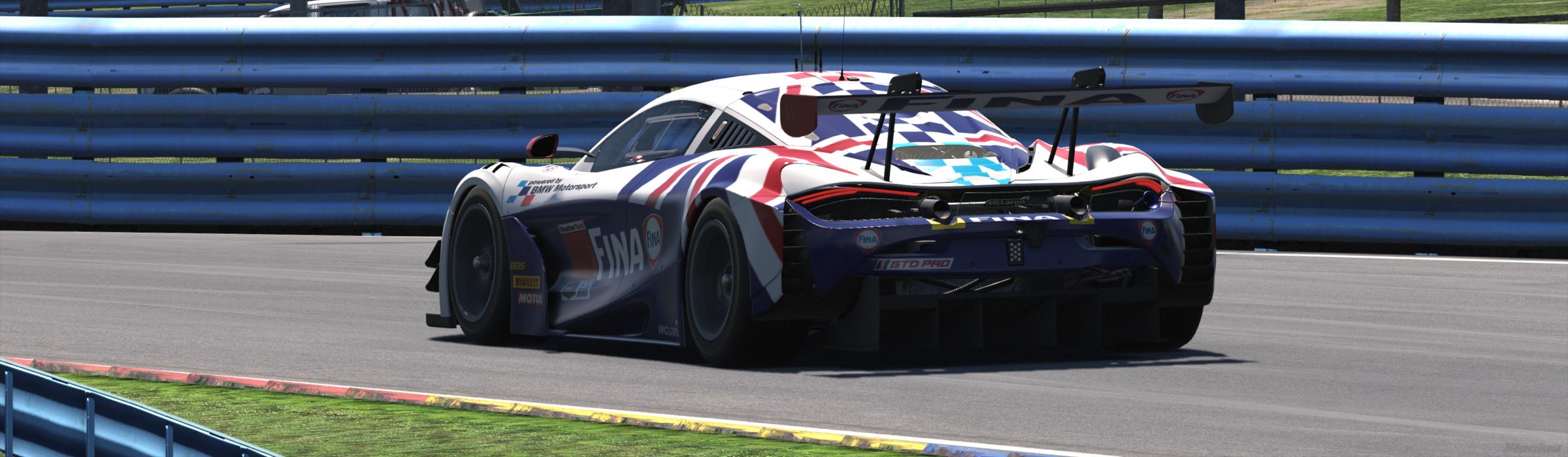 Preview of FINA McLaren 720s GT3 EVO ... NO# by Bernie Mobbs