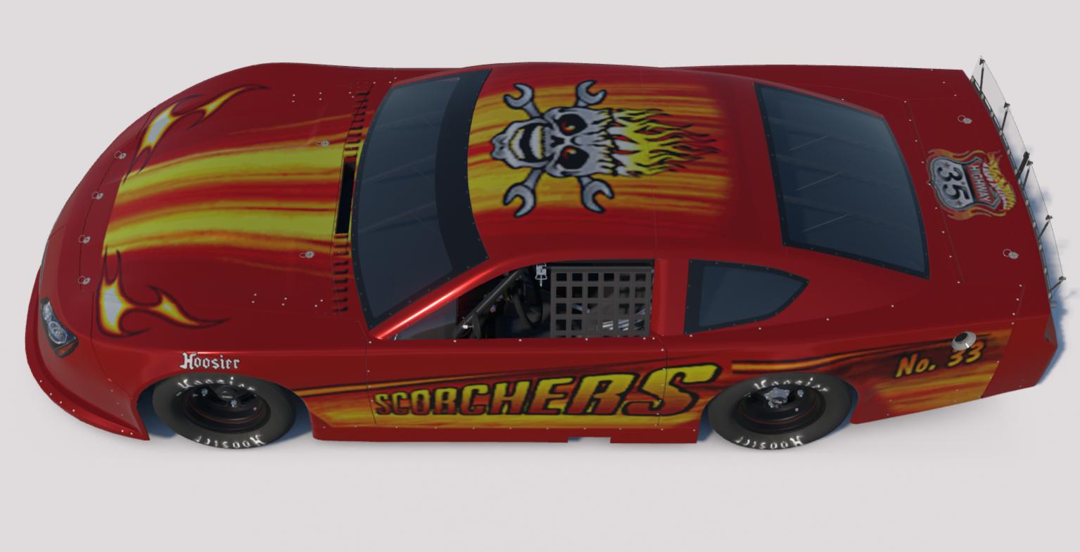 Preview of Hot Wheels World Race Scorchers Dodge Charger R/T 33/35 Super Late Model by Jeremy M.