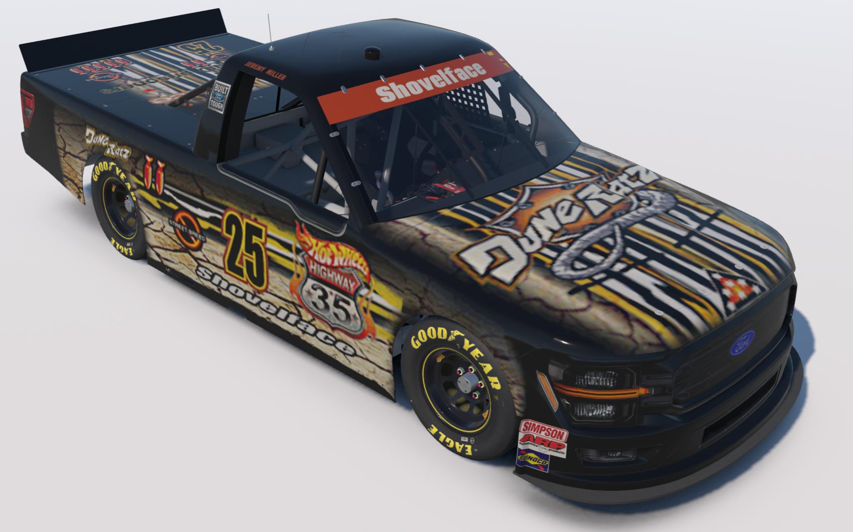 Preview of Hot Wheels World Race Dune Ratz 97 Ford F-150 25/35 Craftsman Truck Series by Jeremy M.