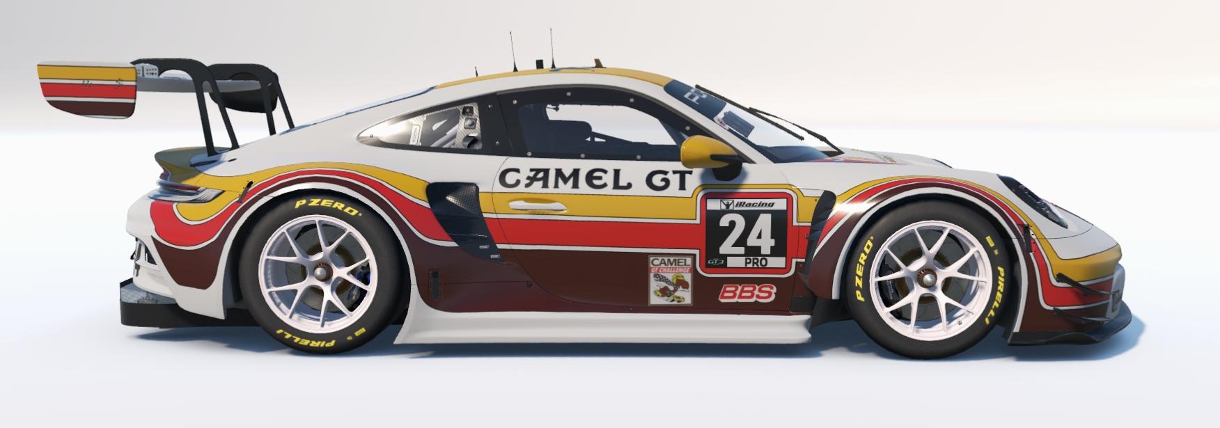 Preview of Porsche 992r GT3 Camel by Don Craig
