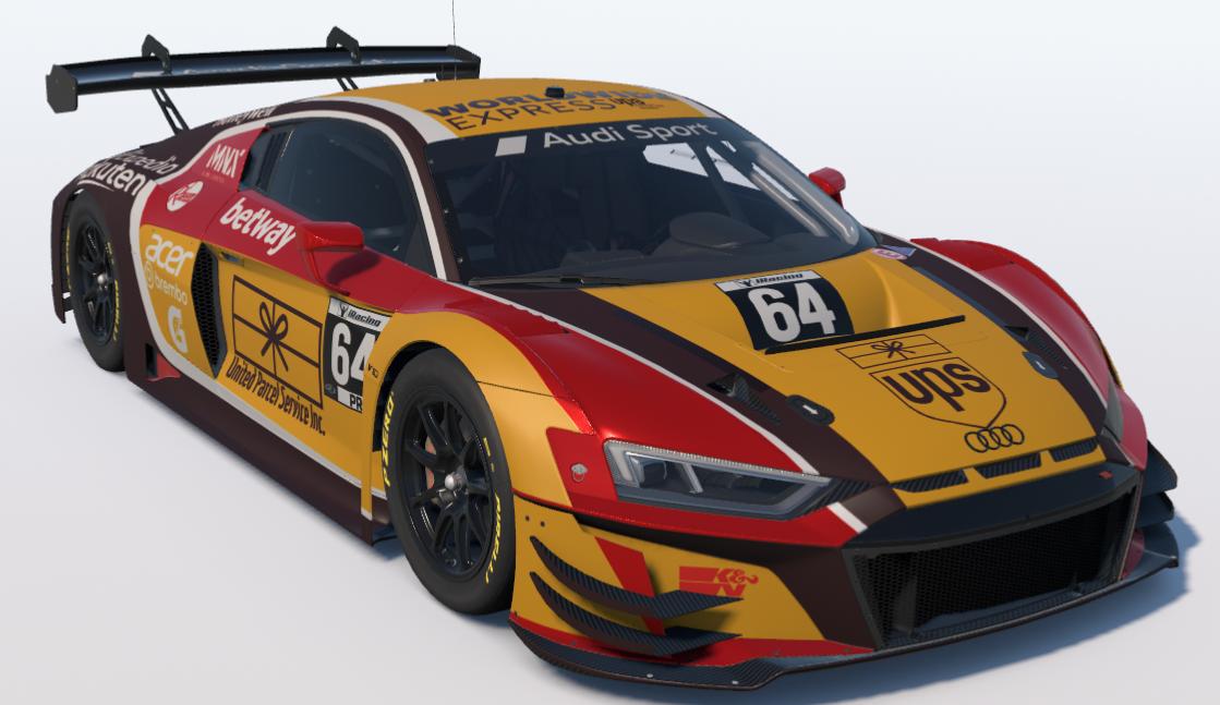 Preview of United Parcel Service (UPS) Audi R8 LMS EVO II GT3 by Ronald Lawson2
