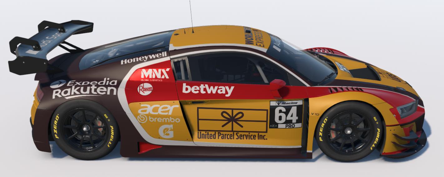 Preview of United Parcel Service (UPS) Audi R8 LMS EVO II GT3 by Ronald Lawson2