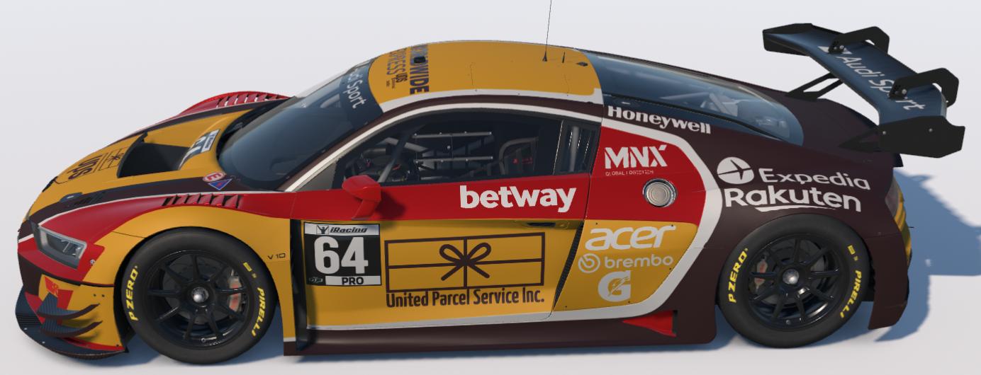 Preview of United Parcel Service (UPS) Audi R8 LMS EVO II GT3 by Ronald Lawson2