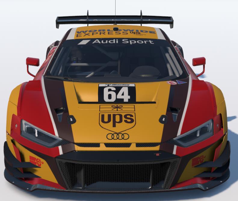 Preview of United Parcel Service (UPS) Audi R8 LMS EVO II GT3 by Ronald Lawson2