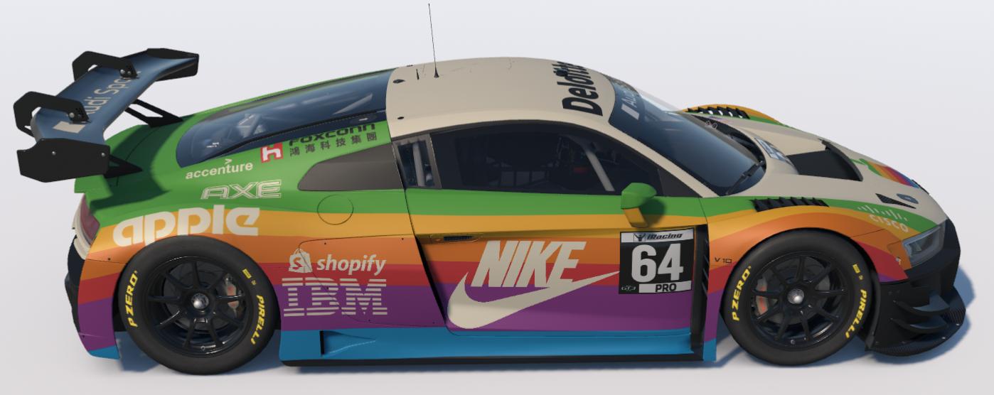 Preview of Apple/Nike Audi R8 LMS EVO II GT3 by Ronald Lawson2