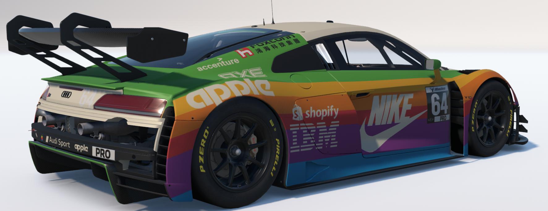 Preview of Apple/Nike Audi R8 LMS EVO II GT3 by Ronald Lawson2