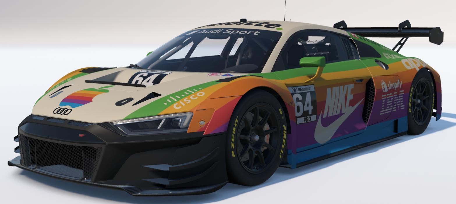 Preview of Apple/Nike Audi R8 LMS EVO II GT3 by Ronald Lawson2
