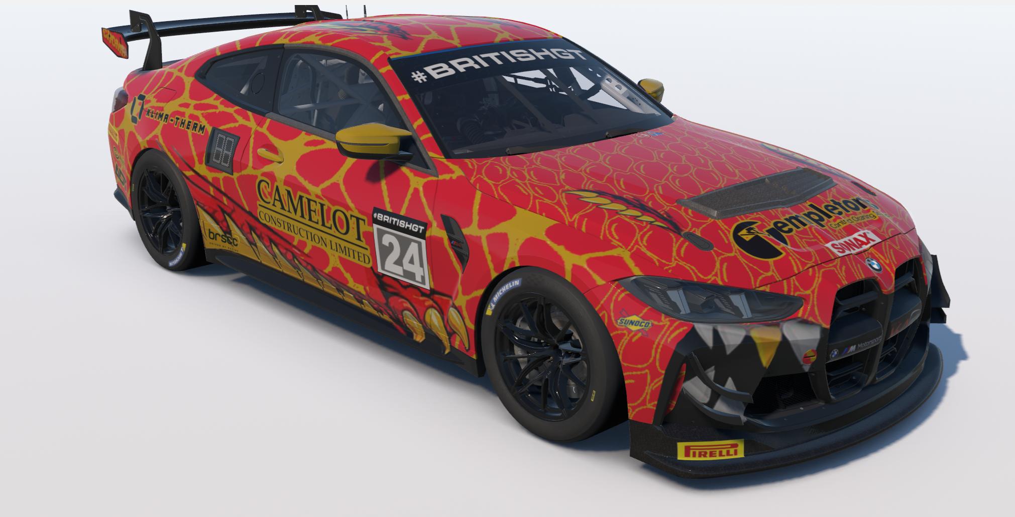 Preview of Century Motorsports Car #24 British GT4 2026 - Chomp by Keith Archer