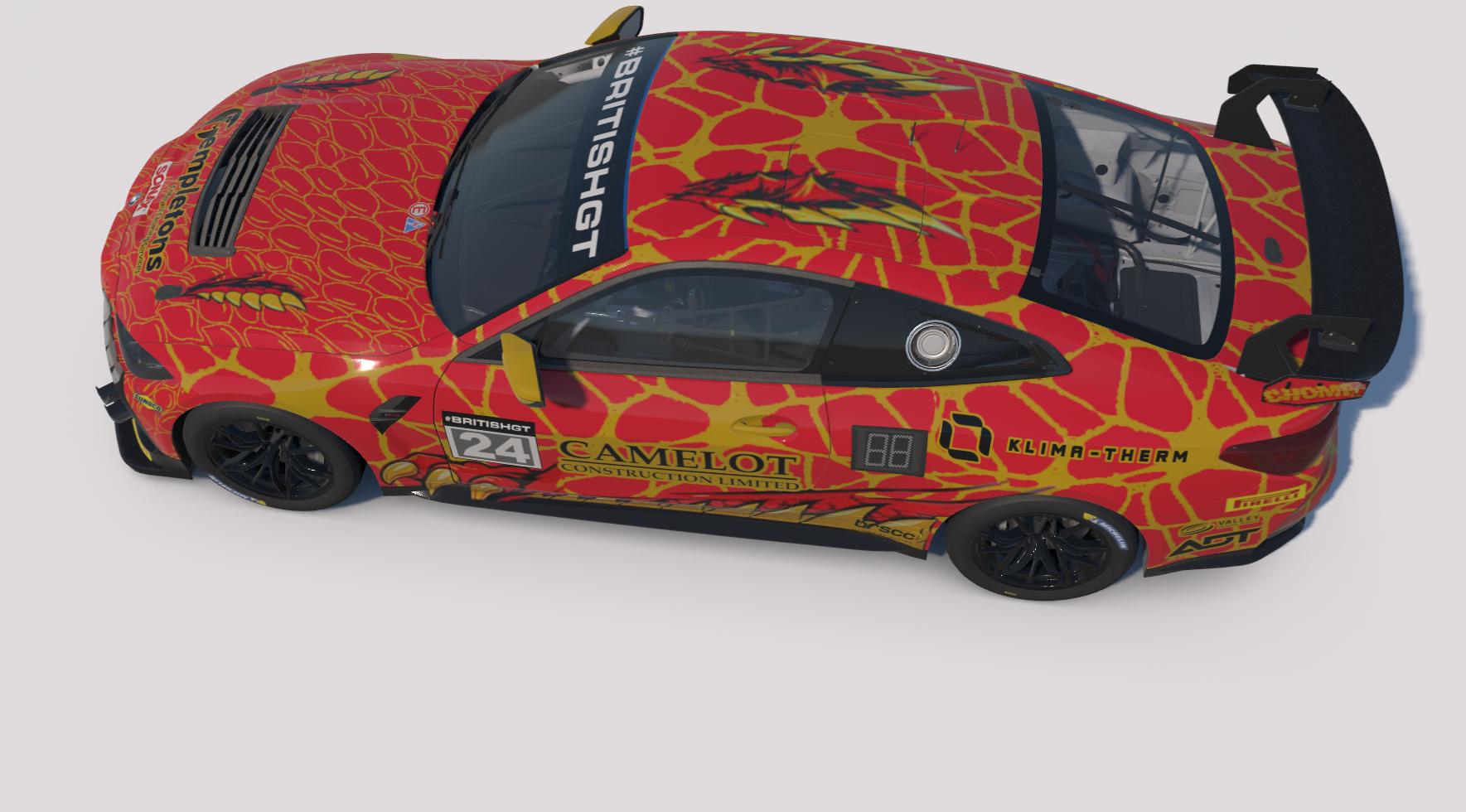 Preview of Century Motorsports Car #24 British GT4 2026 - Chomp by Keith Archer