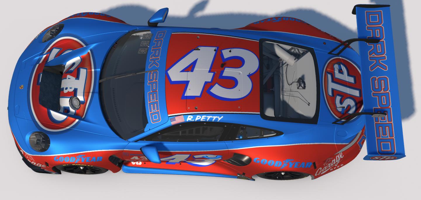 Preview of STP Dark Speed Porsche 992r GT3 by Todd Schwarz