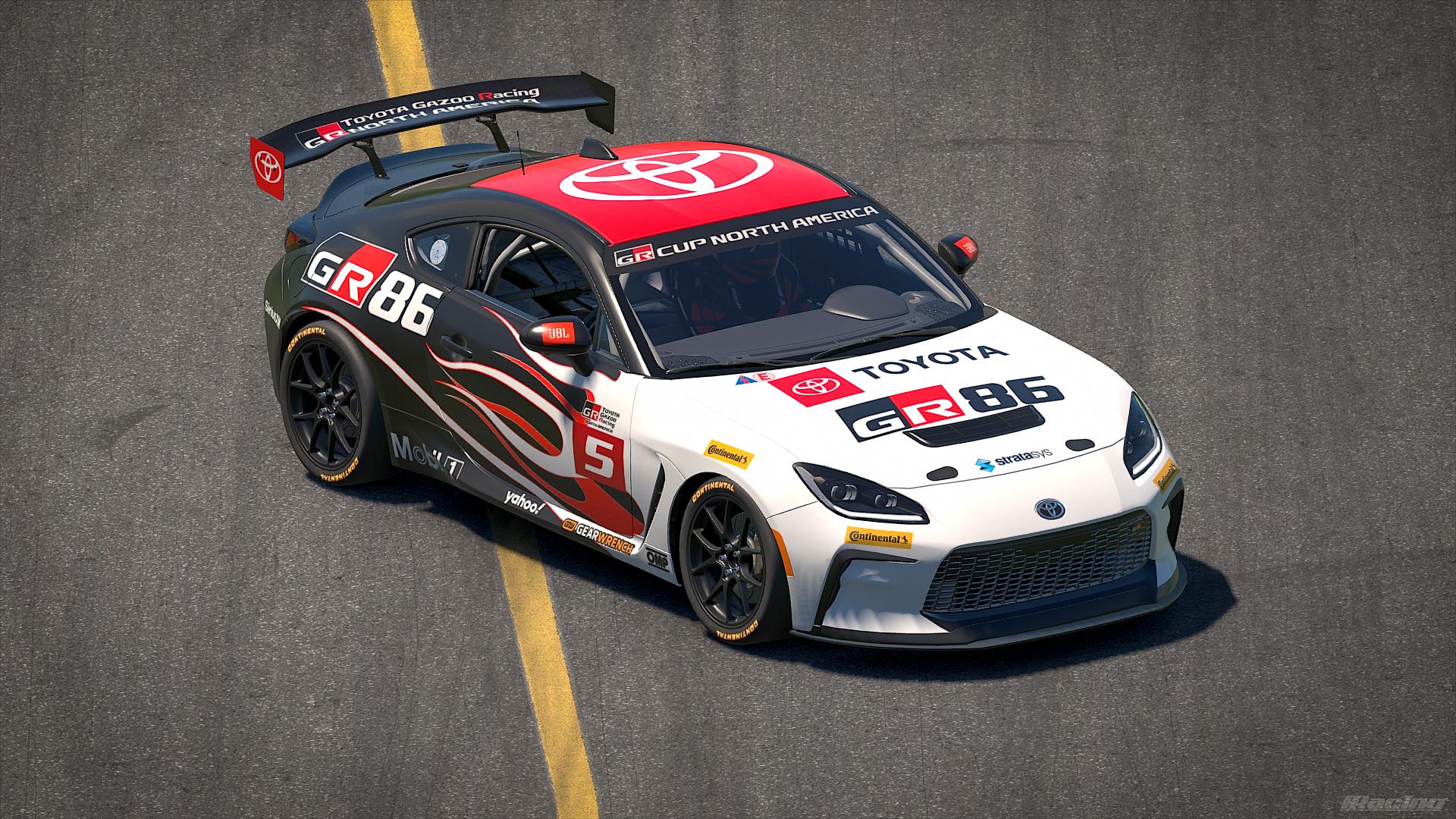 Preview of Retro Mike Skinner Craftsman Truck Inspired Toyota GR86 w/Sim Stamped # by Julian M.