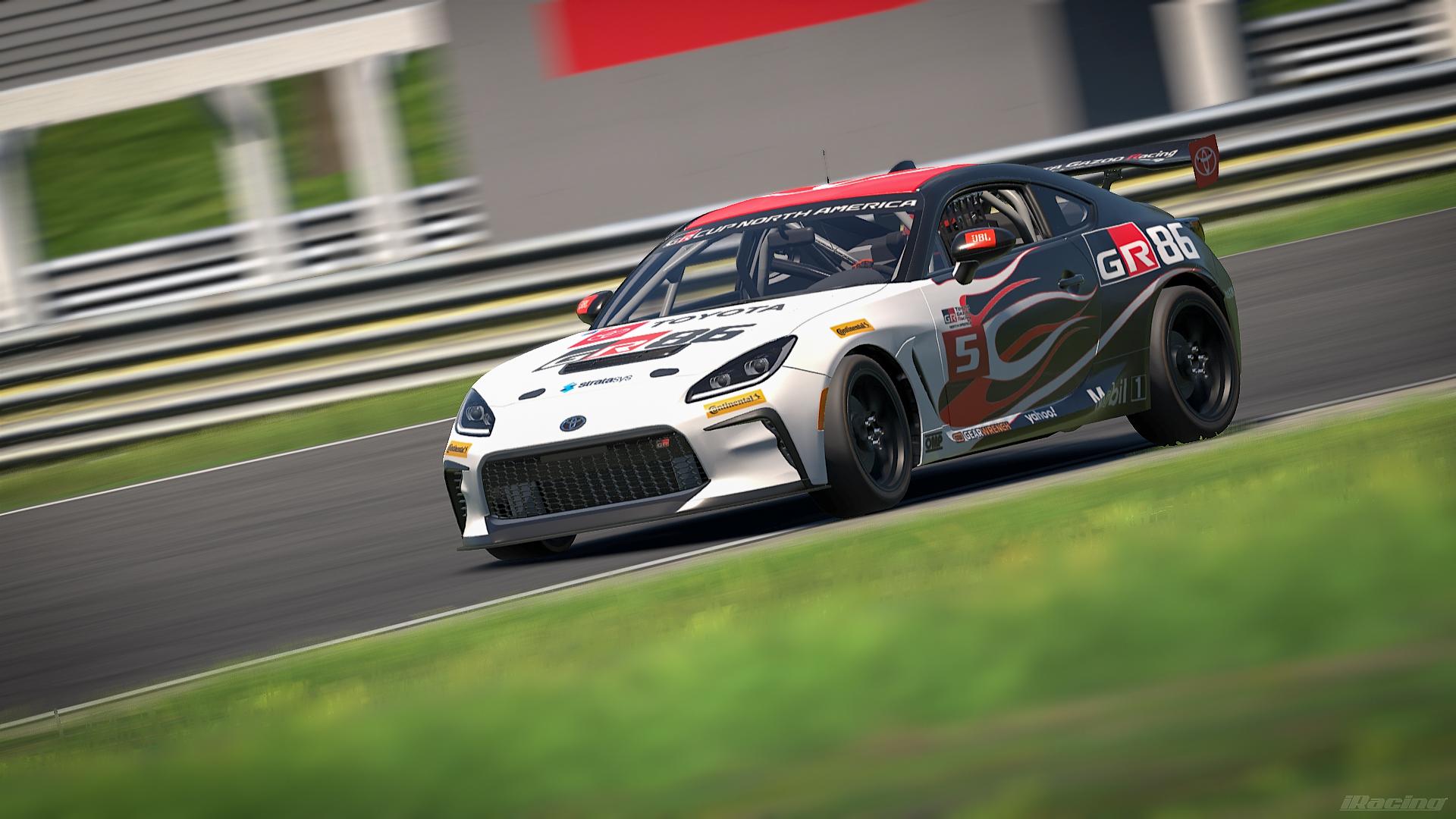 Preview of Retro Mike Skinner Craftsman Truck Inspired Toyota GR86 w/Sim Stamped # by Julian M.