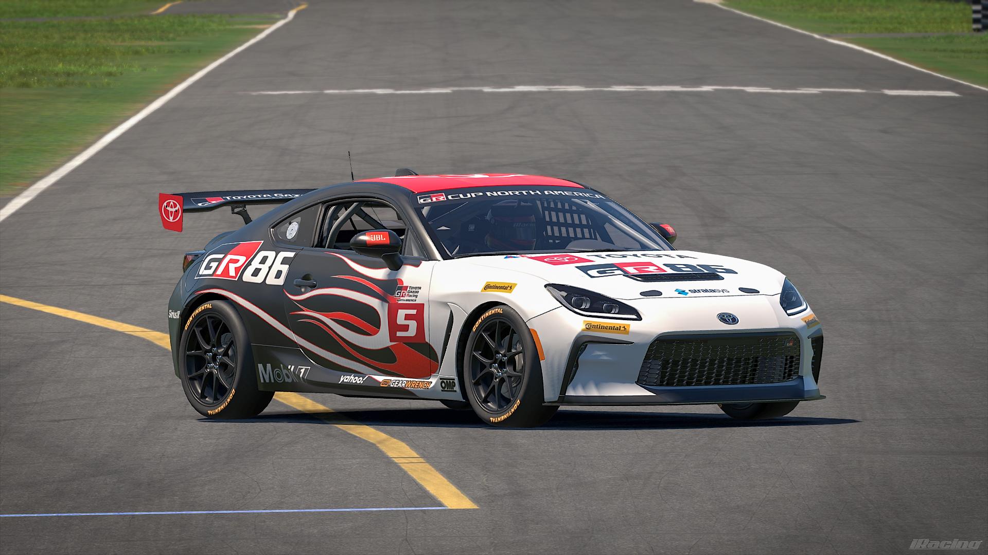 Preview of Retro Mike Skinner Craftsman Truck Inspired Toyota GR86 w/Sim Stamped # by Julian M.