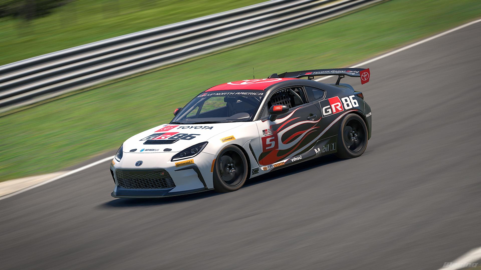 Preview of Retro Mike Skinner Craftsman Truck Inspired Toyota GR86 w/Sim Stamped # by Julian M.