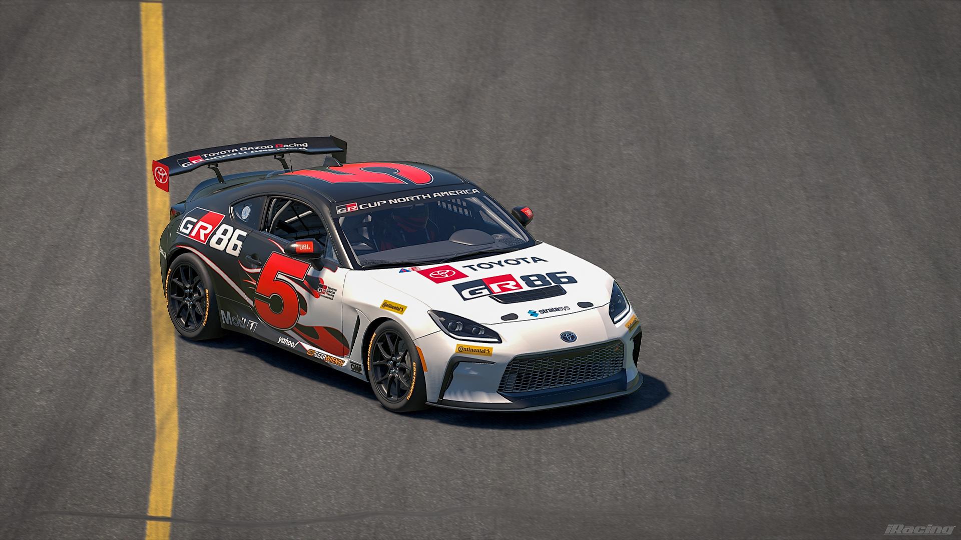 Preview of Retro Mike Skinner Craftsman Truck Inspired Toyota GR86 w/Custom # by Julian M.