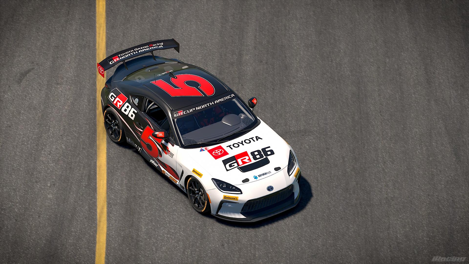 Preview of Retro Mike Skinner Craftsman Truck Inspired Toyota GR86 w/Custom # by Julian M.