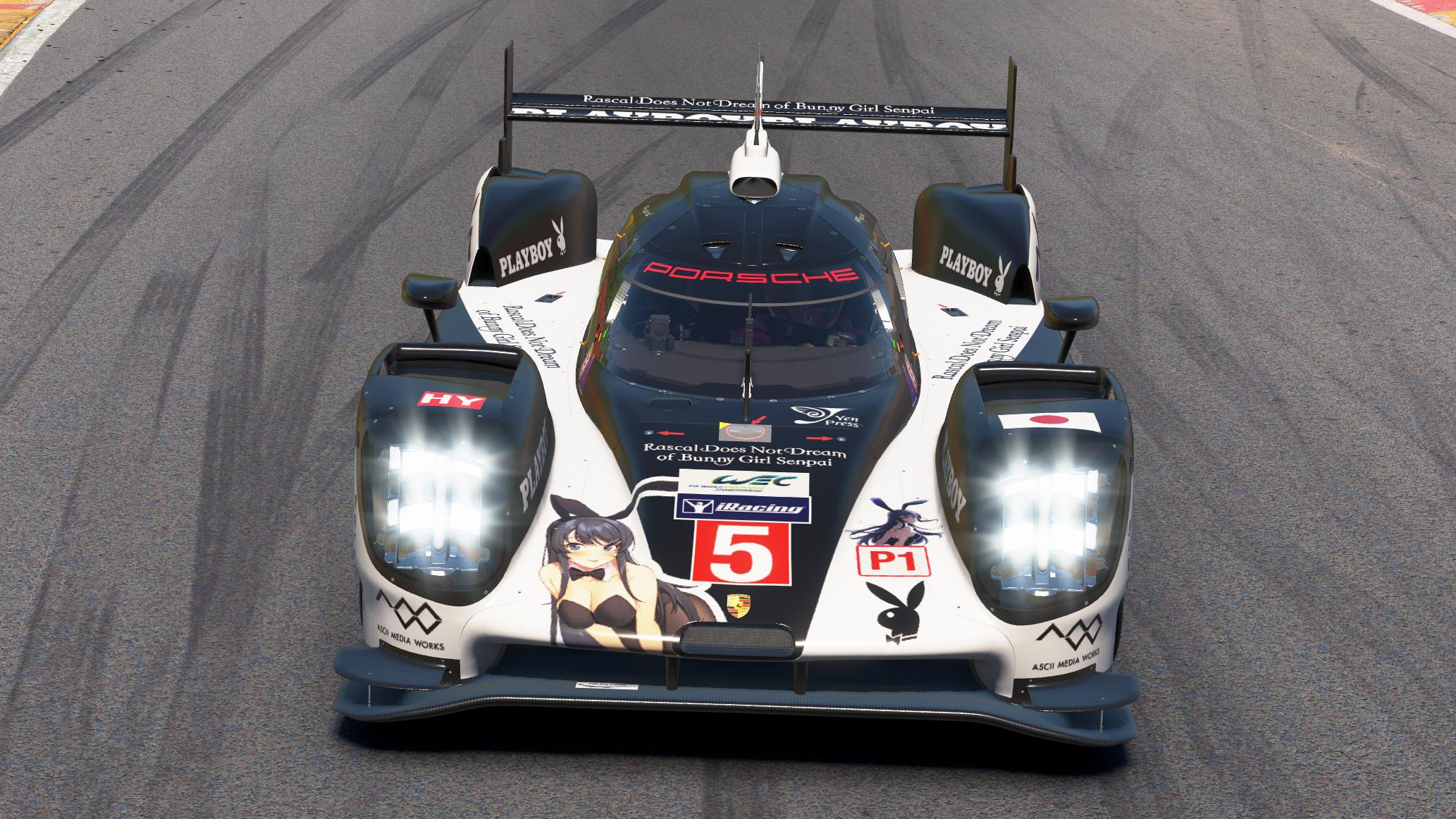 Preview of Mai Sakurajima Playboy Porsche 919 by Jasper De Jong