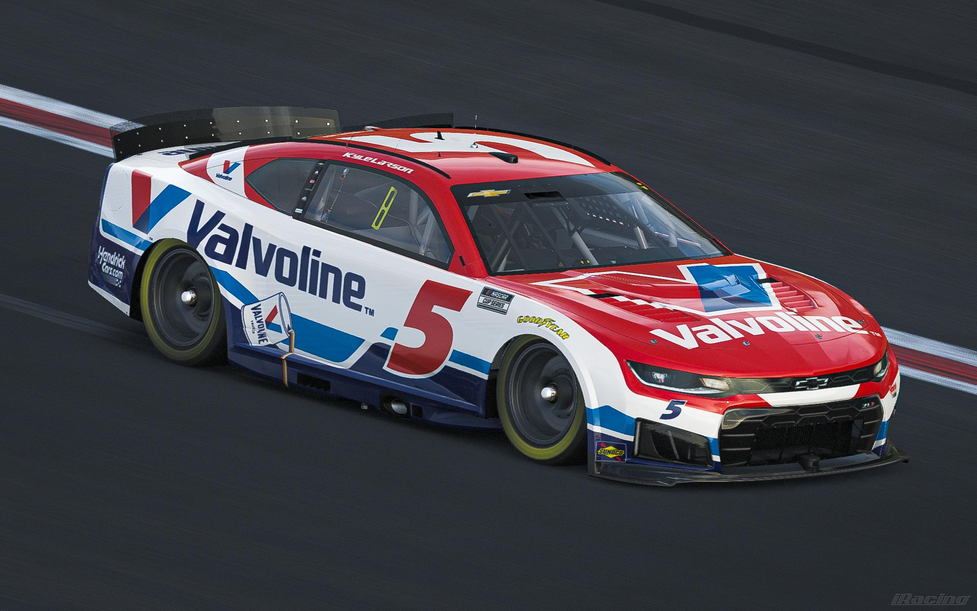 Preview of 2026 Kyle Larson Valvoline #5 Chevrolet | No Numbers by Owen Chybinski
