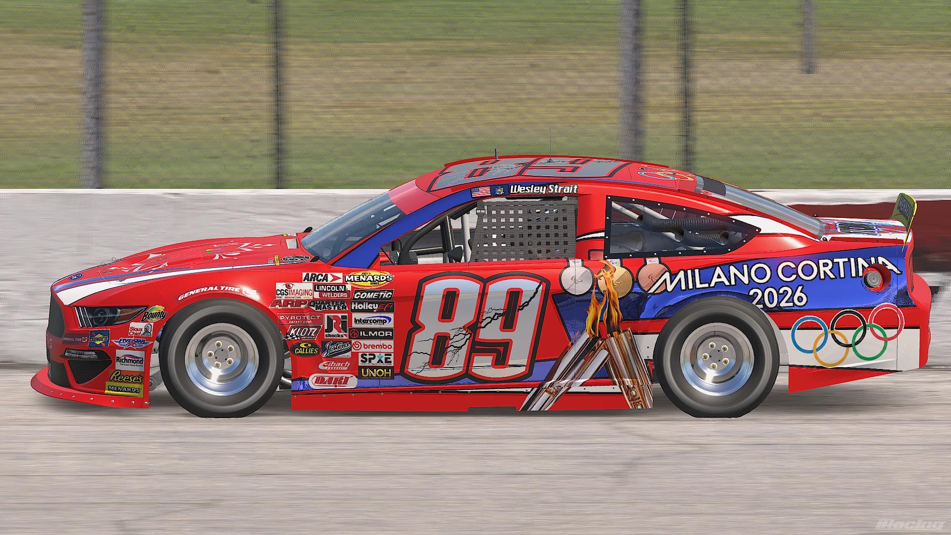 Preview of #89 ARCA Olympics 2026 by Wesley Strait