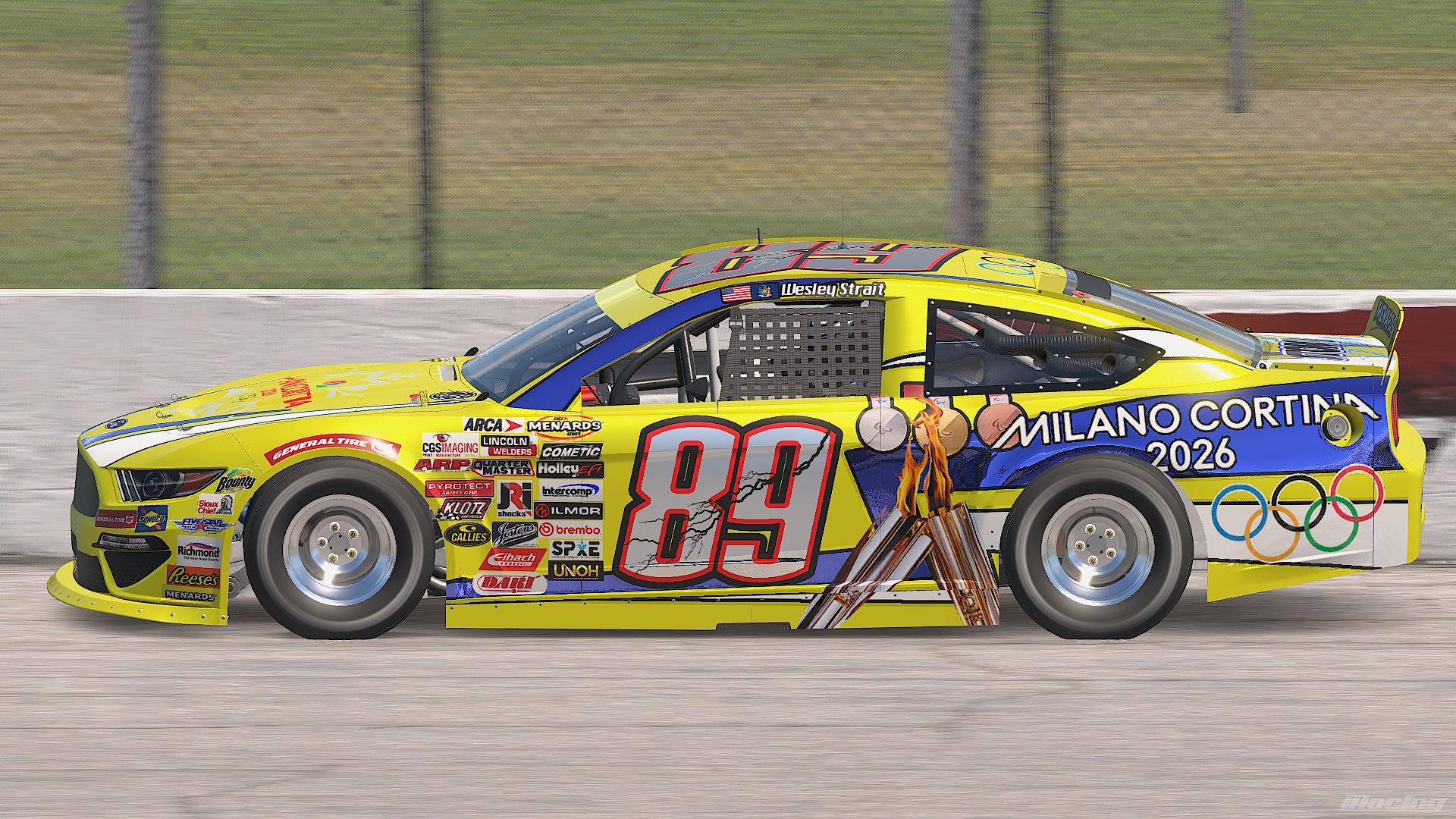 Preview of #89 ARCA Olympics 2026 by Wesley Strait