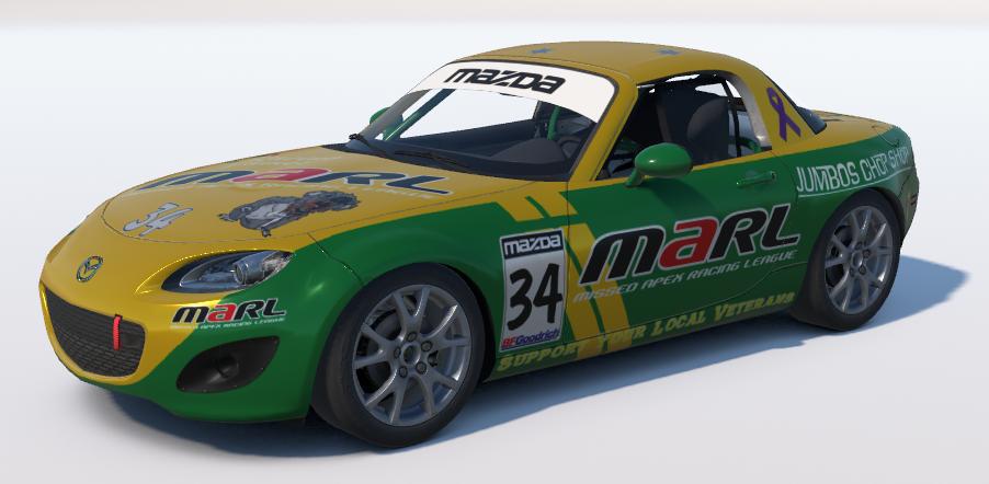 Preview of Missed Apex Racing League (MARL) - Official Team Paint by Dave J.