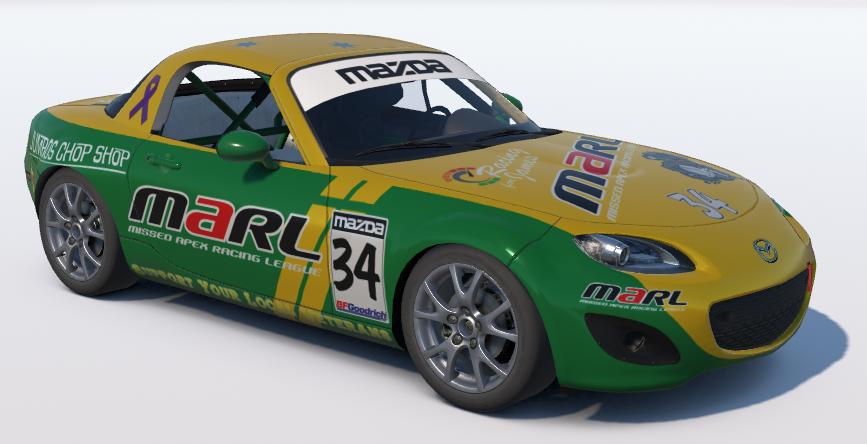 Preview of Missed Apex Racing League (MARL) - Official Team Paint by Dave J.