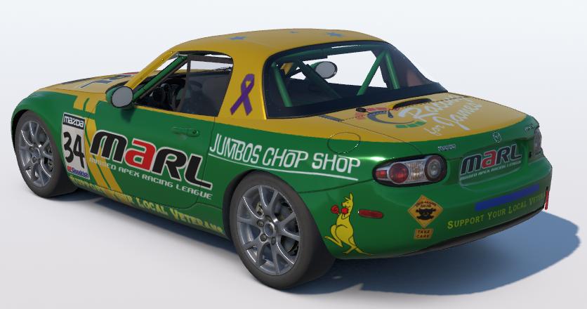 Preview of Missed Apex Racing League (MARL) - Official Team Paint by Dave J.