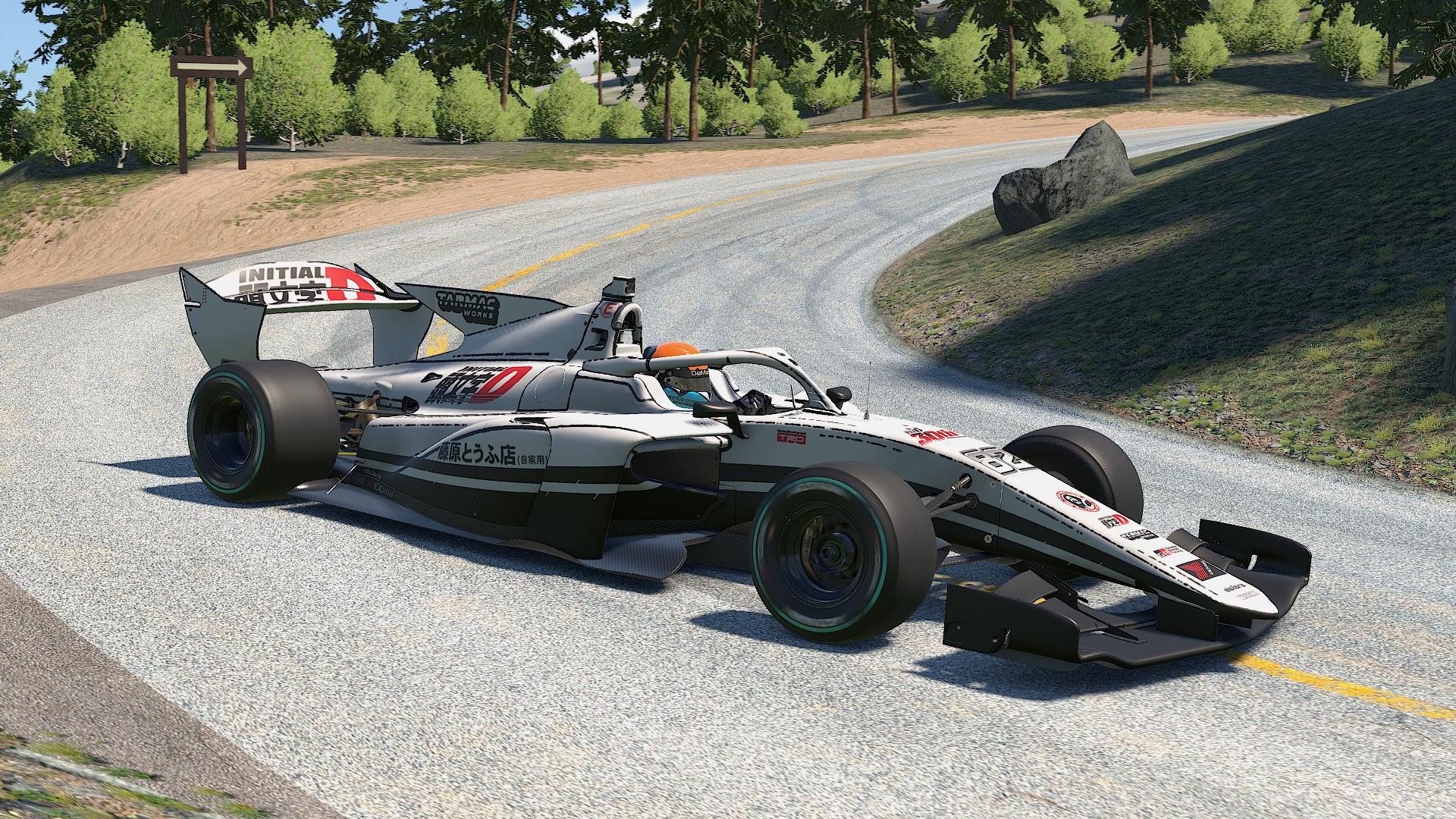 Preview of Initial D Manga Tribute Concept SF23 by Dakota D.