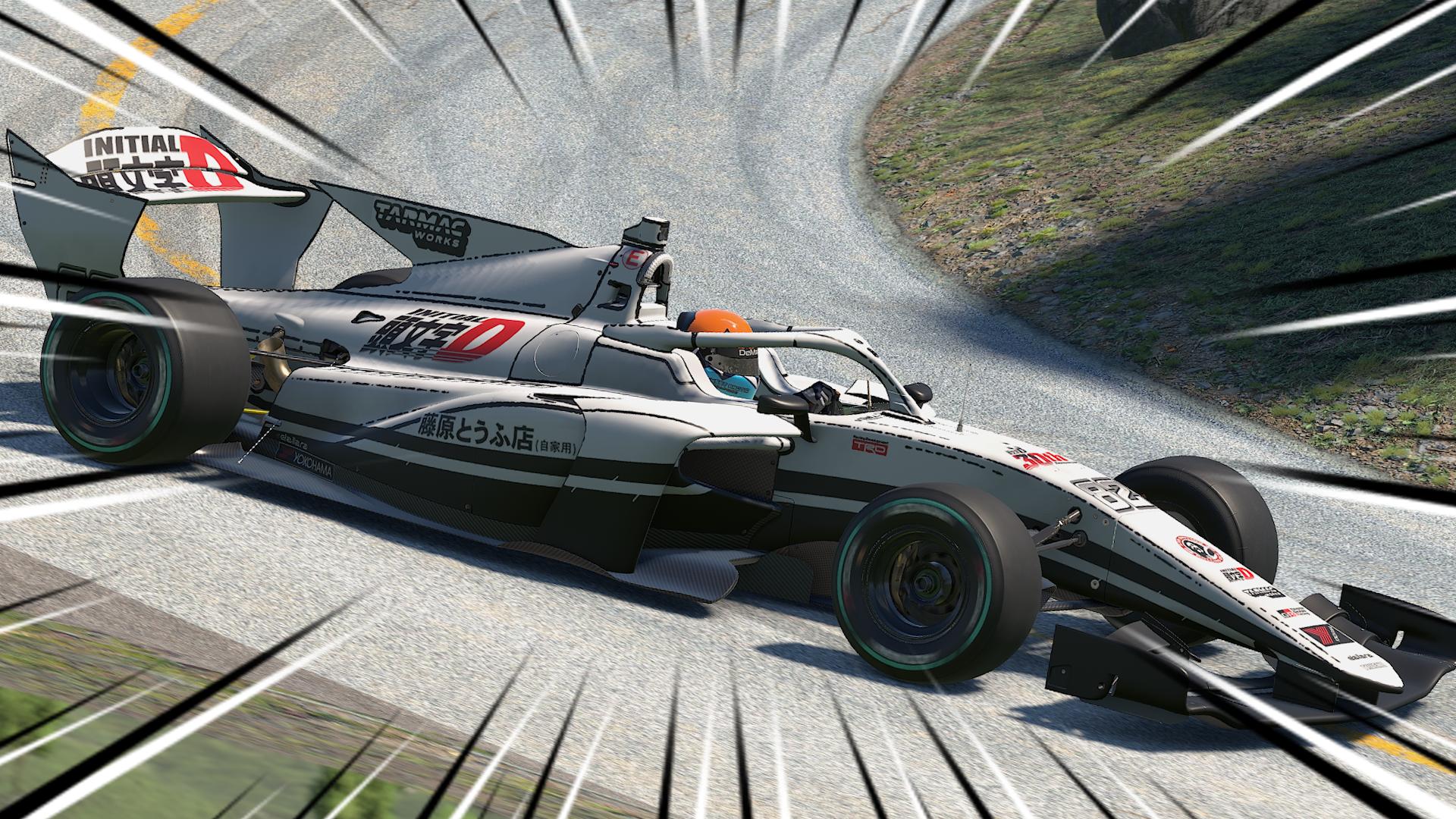 Preview of Initial D Manga Tribute Concept SF23 by Dakota D.