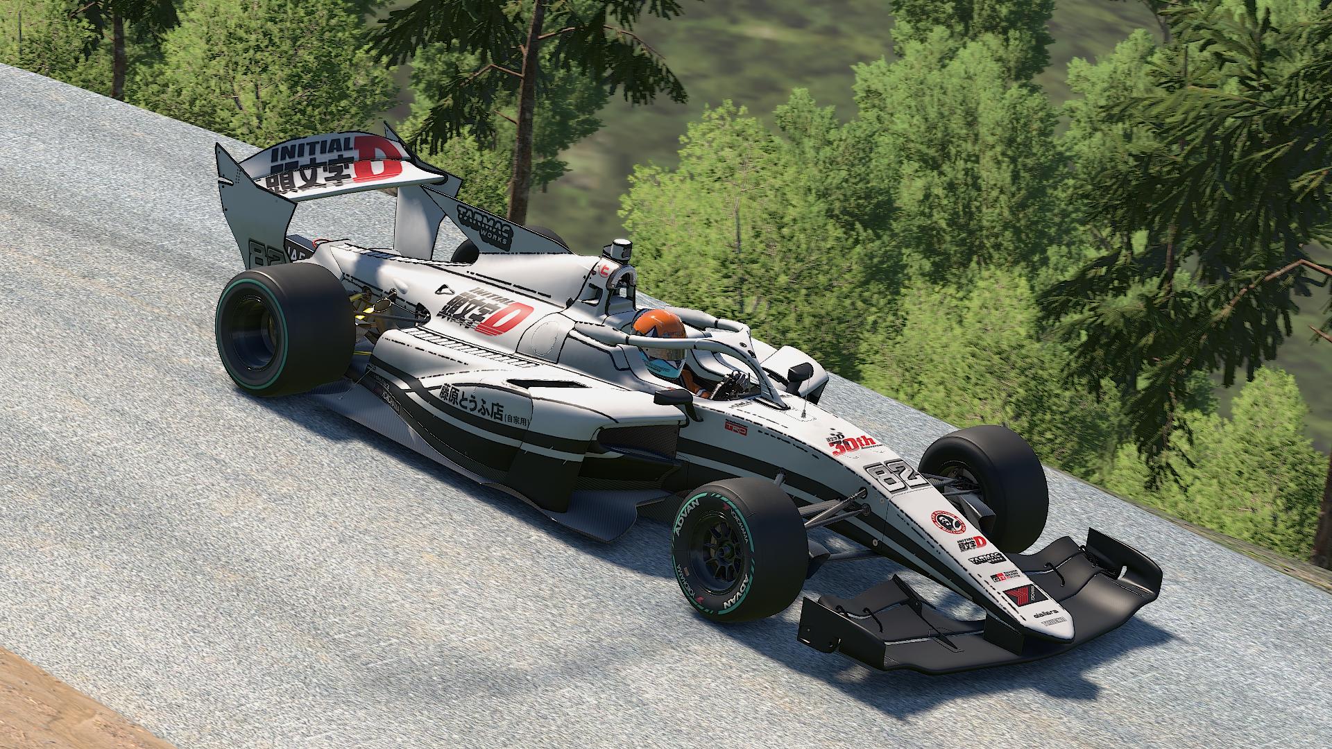 Preview of Initial D Manga Tribute Concept SF23 by Dakota D.