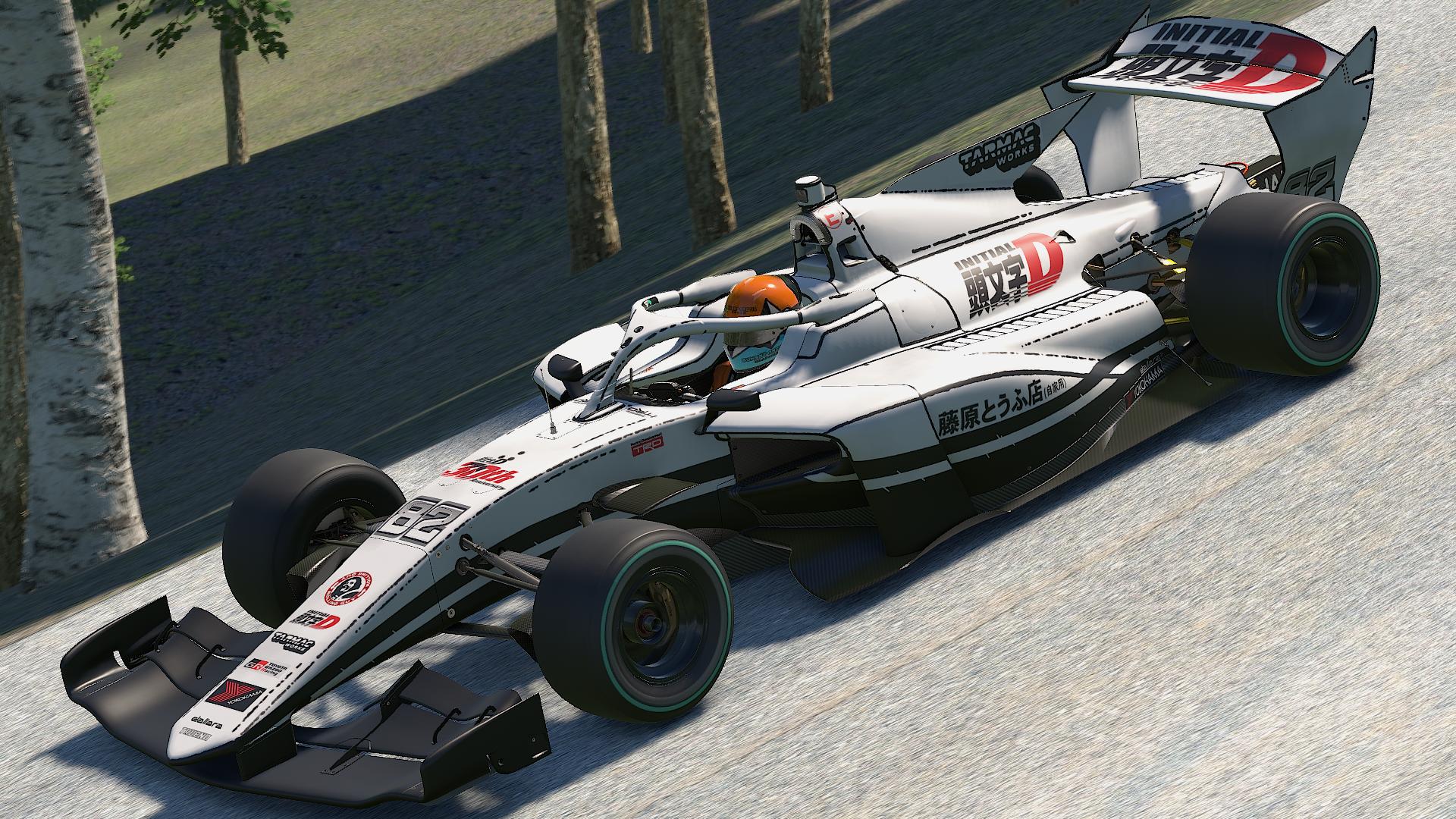 Preview of Initial D Manga Tribute Concept SF23 by Dakota D.