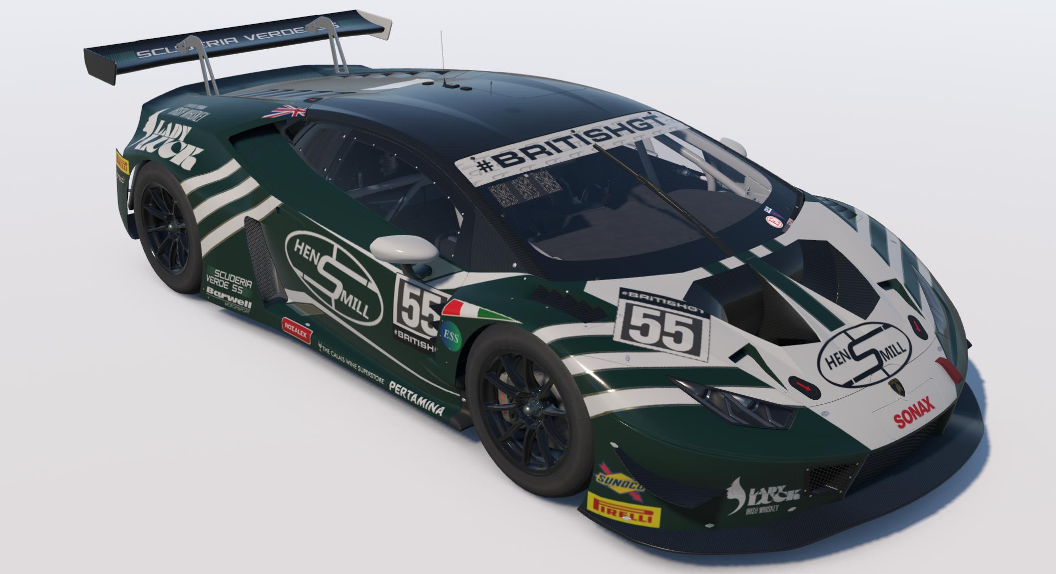 Preview of Barwell Motorsport / Scuderia Verde 55 2026 Entry to the British GT 3 Series by Keith Archer