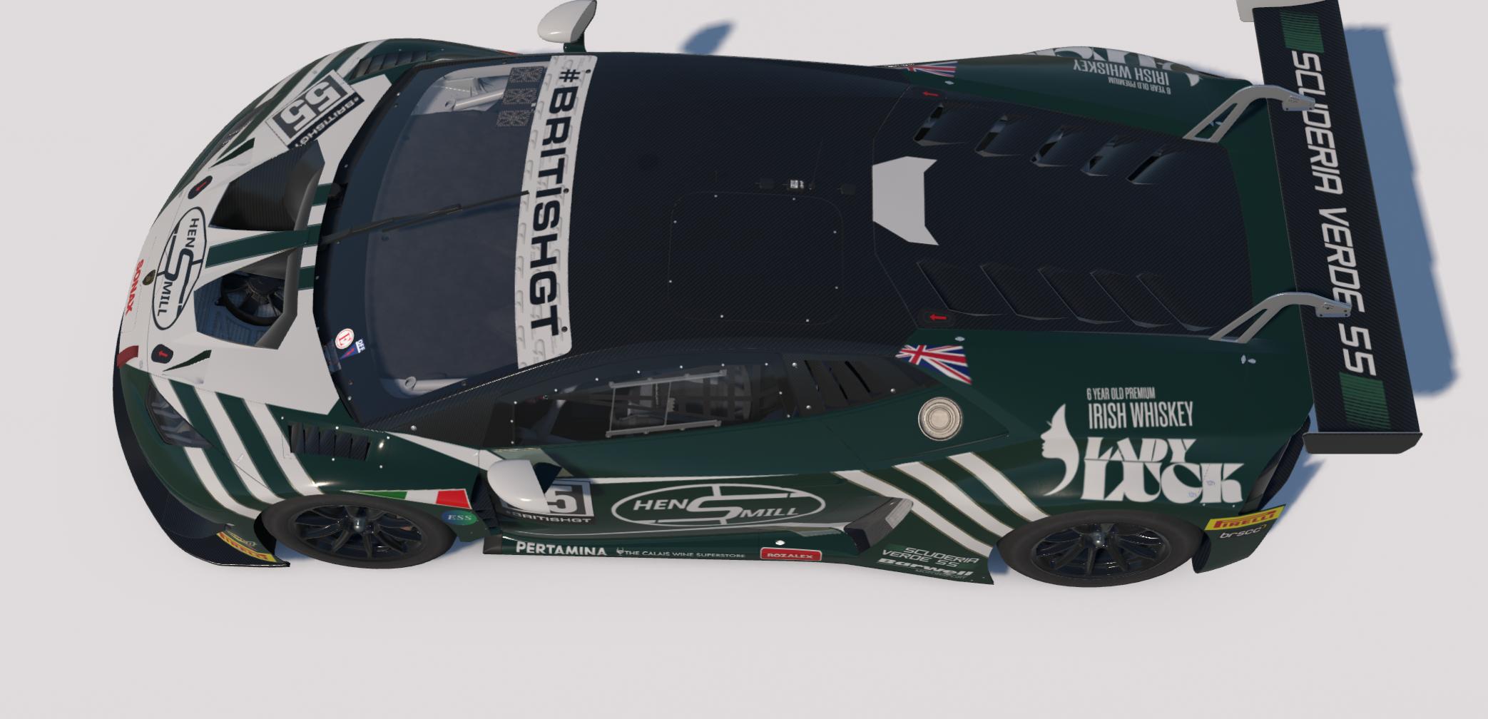 Preview of Barwell Motorsport / Scuderia Verde 55 2026 Entry to the British GT 3 Series by Keith Archer
