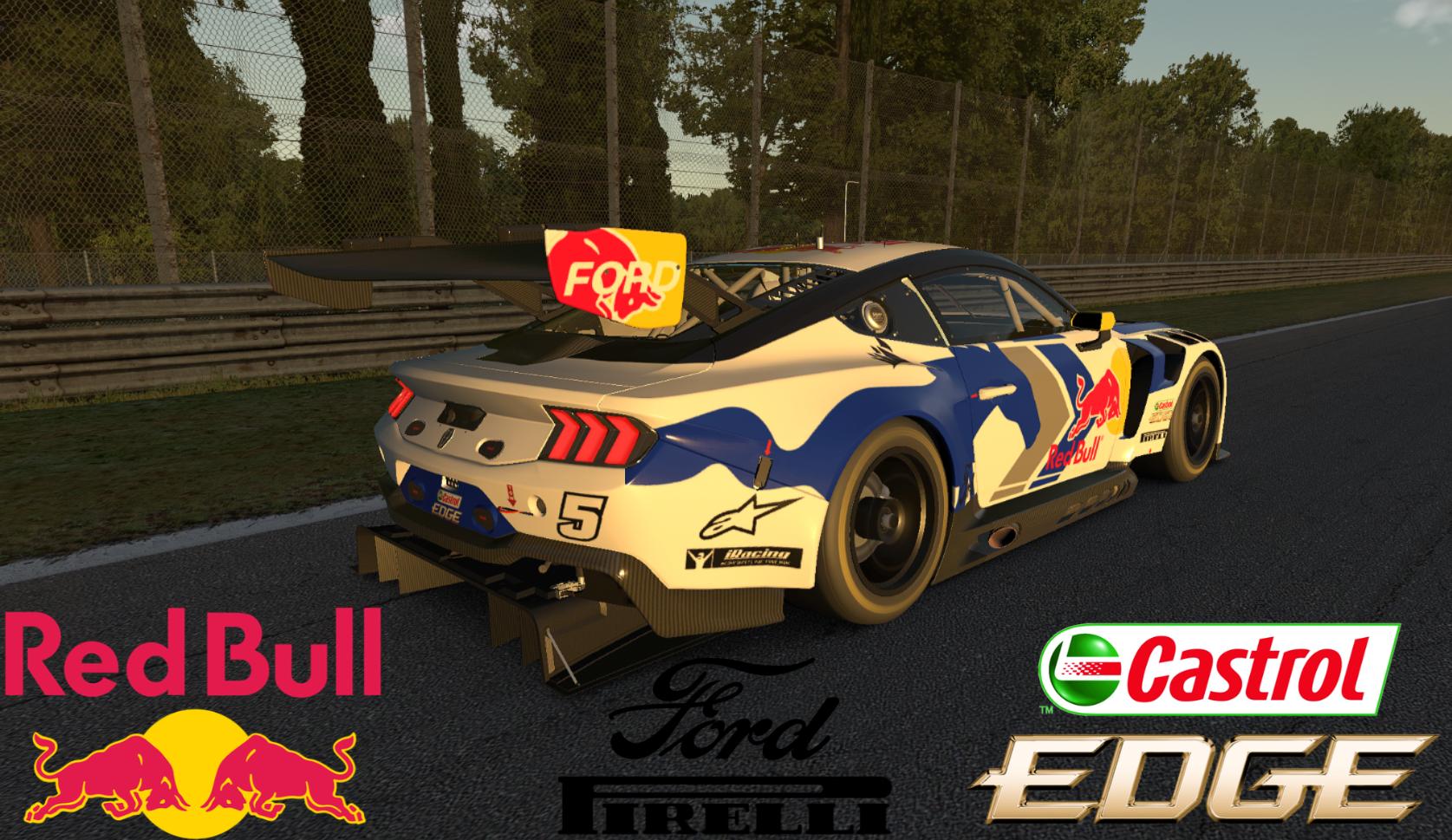 Preview of Red Bull Mustang Gt3 by Bryan D Morris