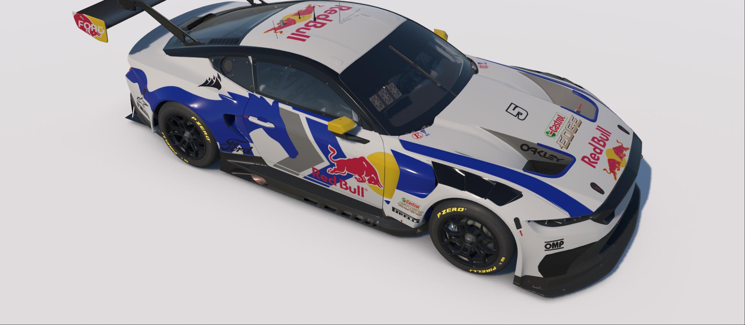 Preview of Red Bull Mustang Gt3 by Bryan D Morris