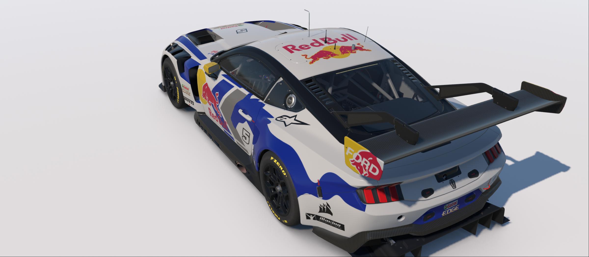 Preview of Red Bull Mustang Gt3 by Bryan D Morris