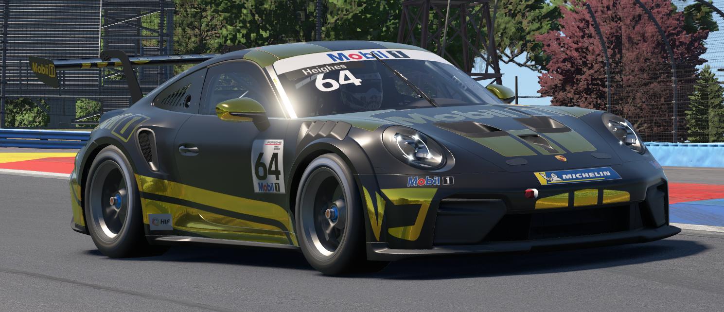 Preview of Mobil 1 - Black & gold by Carl Heighes