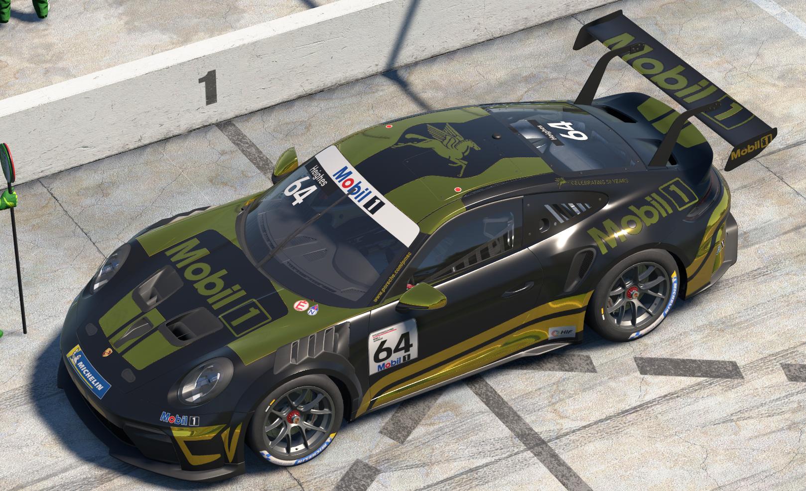 Preview of Mobil 1 - Black & gold by Carl Heighes