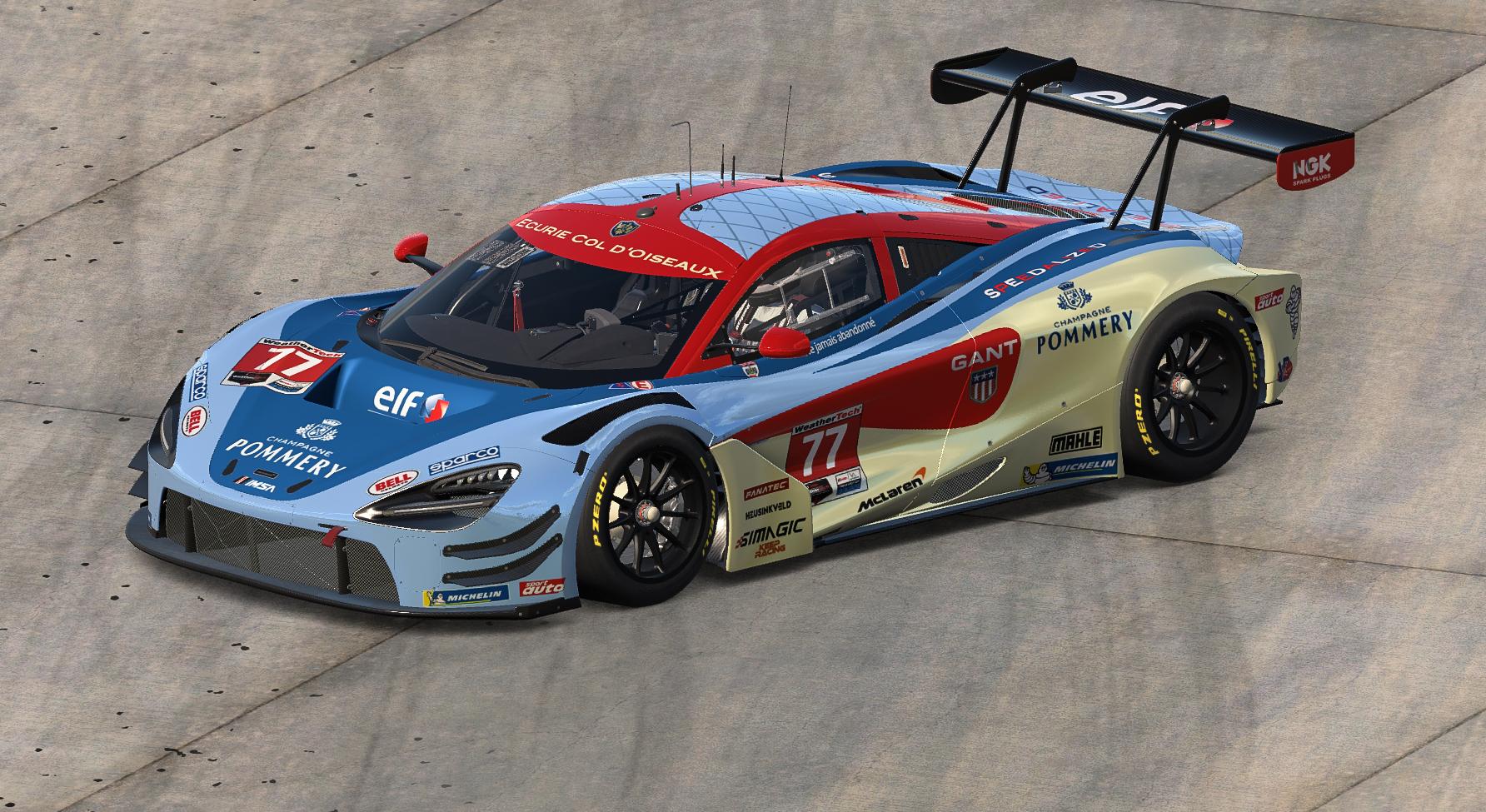 Preview of Ecure McLaren 720s EVO GT3 2026 with chamois parts by Mike Riedner