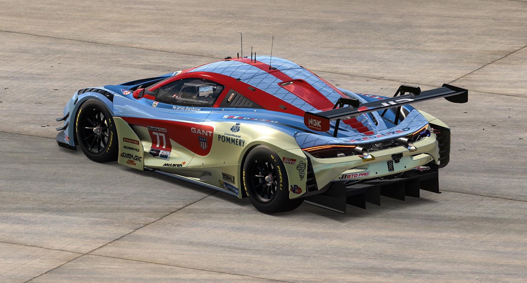 Preview of Ecure McLaren 720s EVO GT3 2026 with chamois parts by Mike Riedner